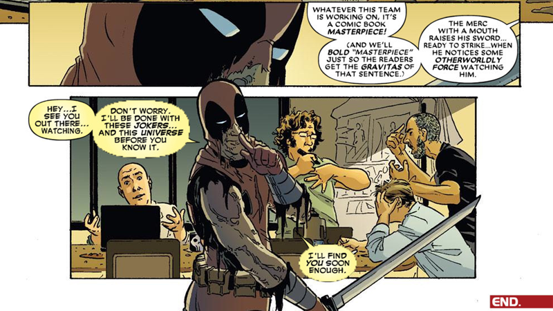 Art from Deadpool Kills the Marvel Universe, by Dalibor Talajic and Lee Loughridge